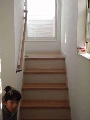 大塚邸　2階階段
